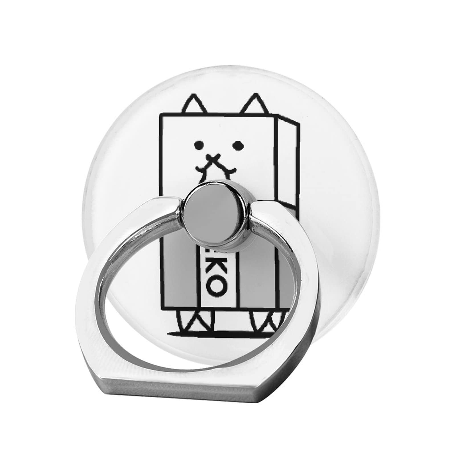 Amazon.co.jp: 2個入り スマホリング 指輪型 にゃんこ大戦争 携帯