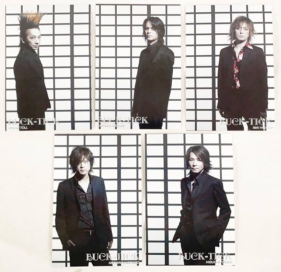 Amazon.co.jp: BUCK-TICK POST CARD 5枚セット 蜉蝣発売特典 バクチク