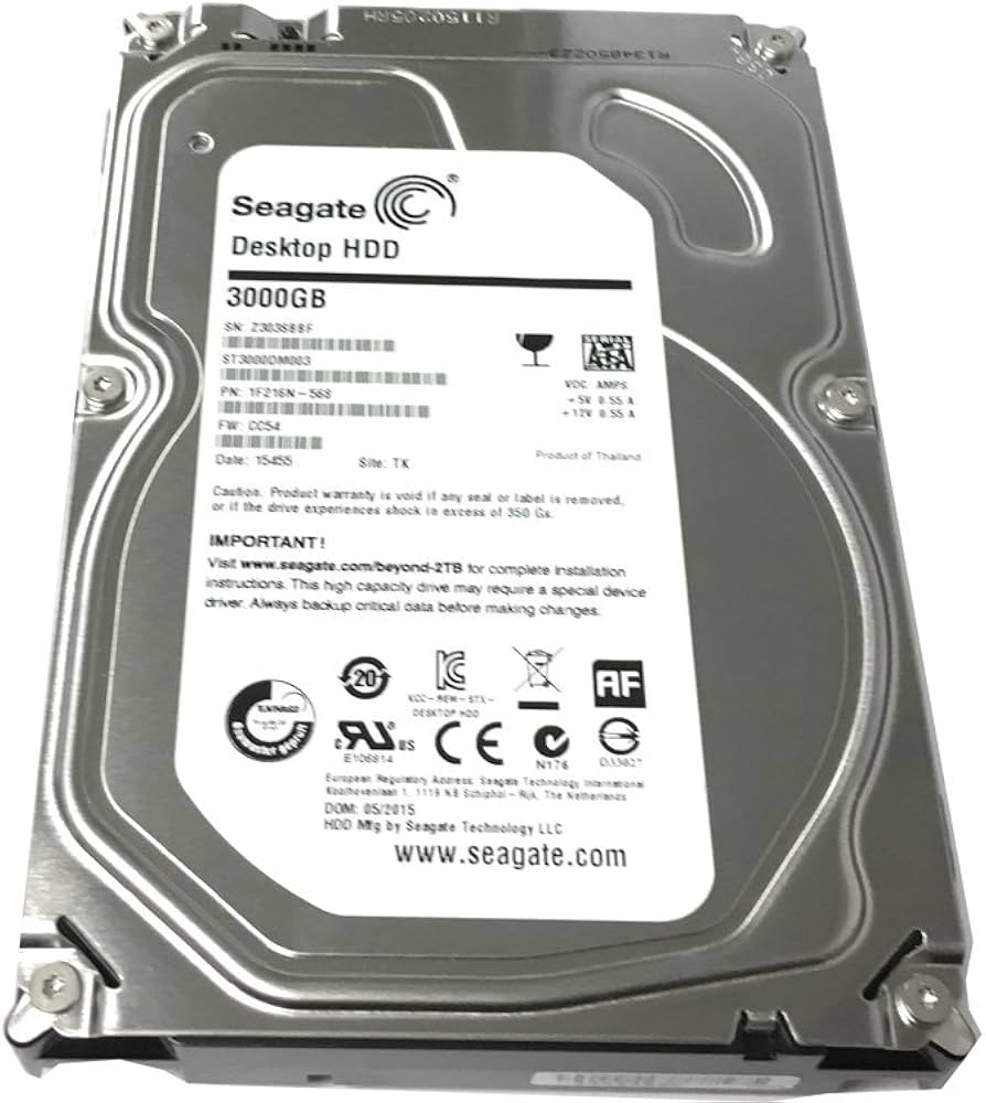 Amazon | Seagate デスクトップ HDD ST3000DM003 3TB 5900RPM 64MB