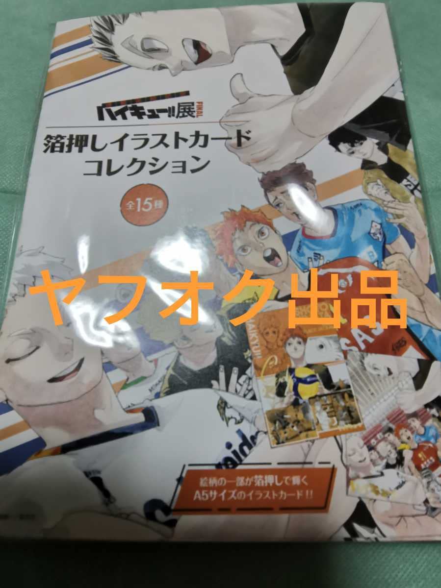 Amazon.co.jp: ハイキュー!!展 原画展 FINAL 箔押しイラストカード