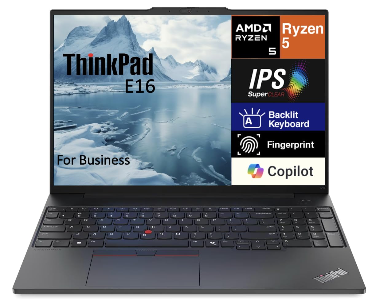 Amazon.co.jp: Lenovo ThinkPad E16 Gen 1 Business Laptop 16.0