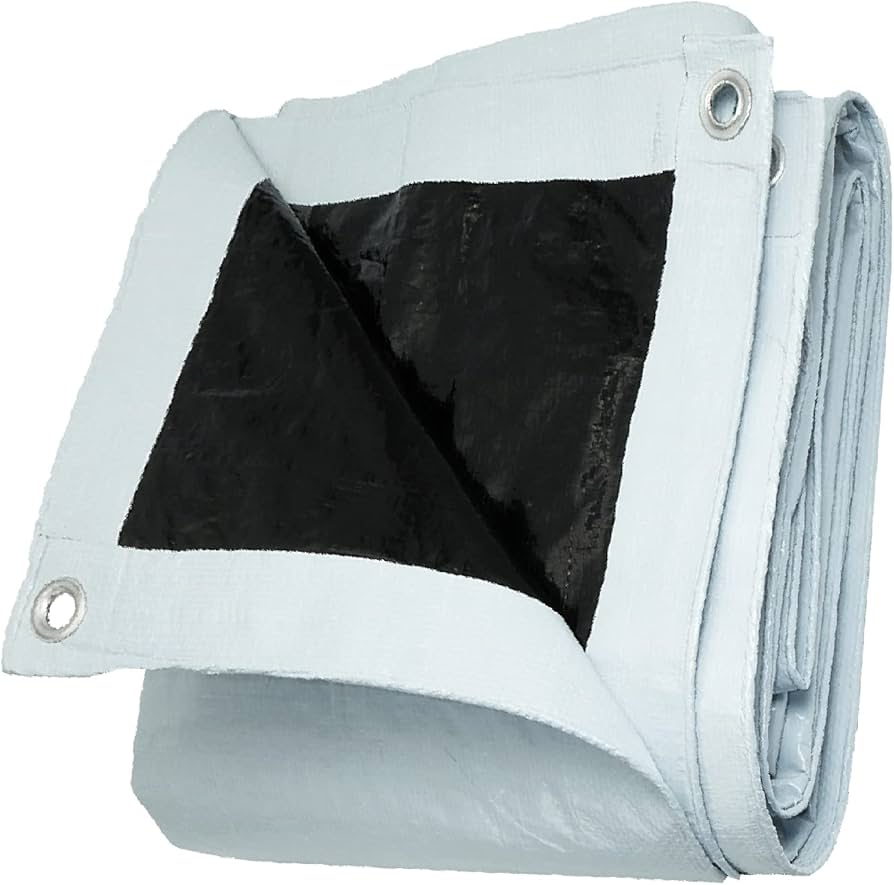 UCINNOVATE 10' x 10' Heavy Duty Waterproof White/Black Reversible