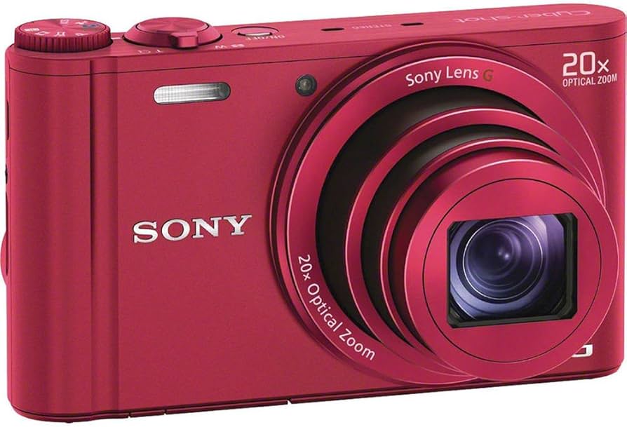 Amazon.com : Sony DSC-WX300/R 18 MP Digital Camera with 20x
