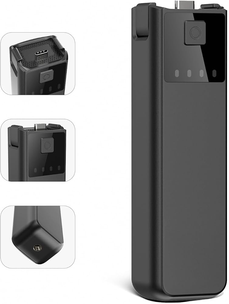 Amazon | NBZZ Osmo Pocket 3 バッテリーハンドルグリップ、DJI Osmo