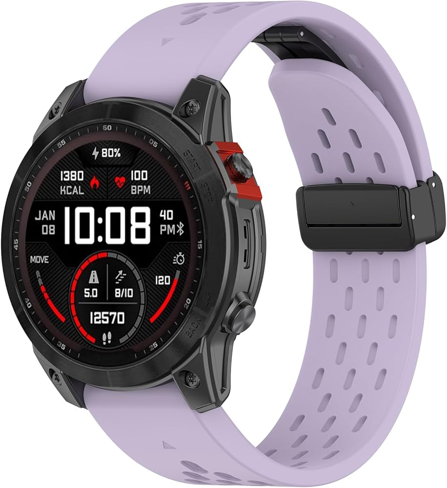 Amazon.com: TenCloud Watch Band Compatible with Garmin Fenix 7 Pro