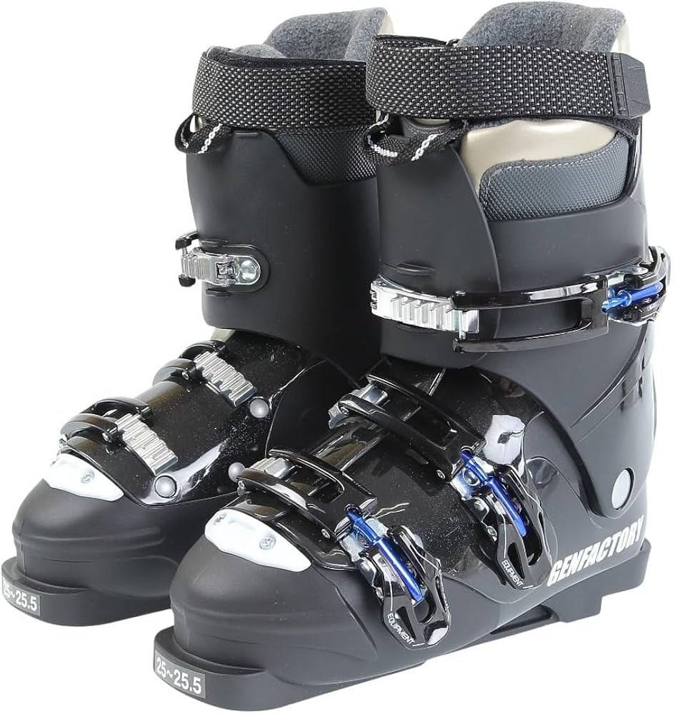 Amazon | ゲン（GEN） スキーブーツ CAV-5X BLK（ブラック/25．0