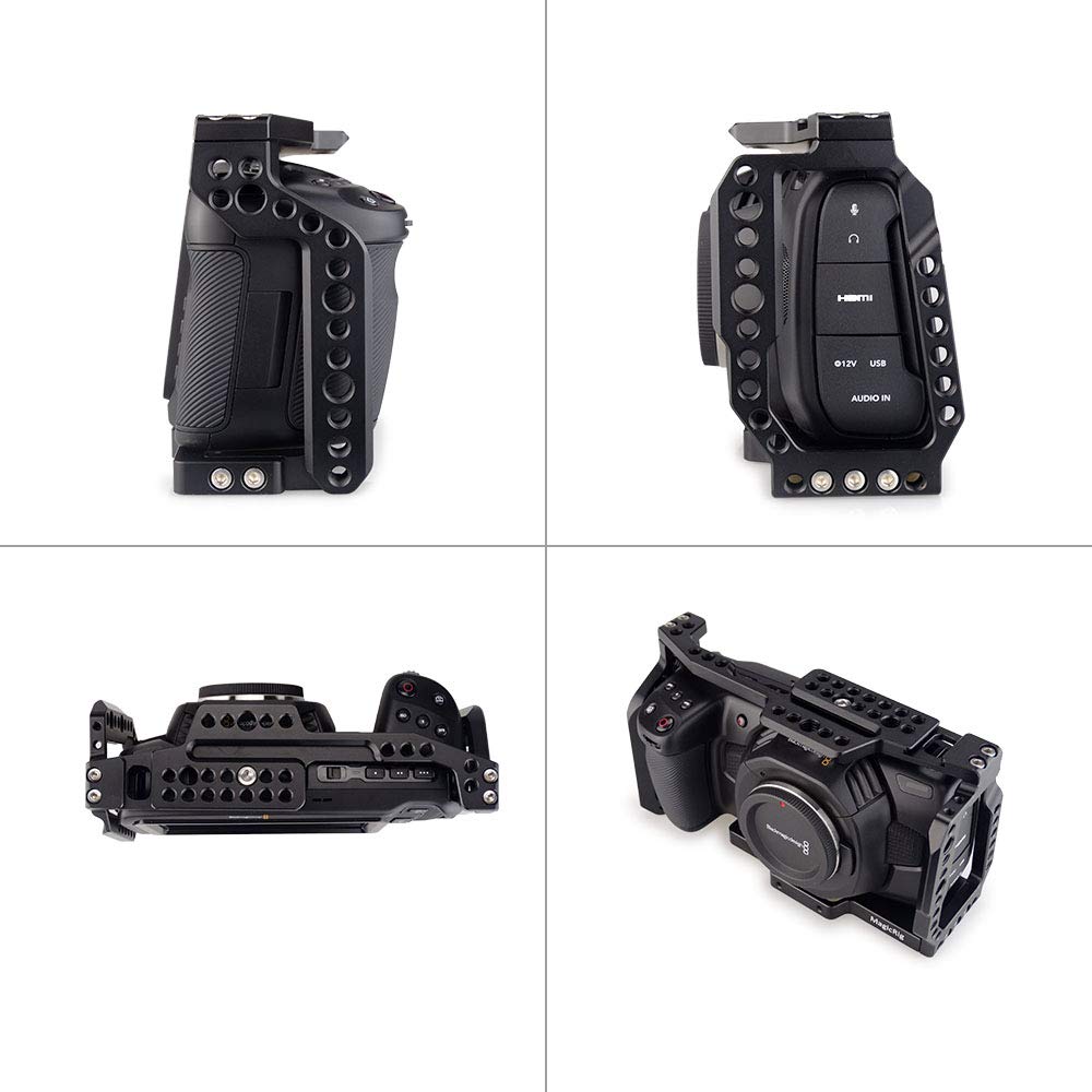 Amazon.com : MAGICRIG BMPCC 4K /BMPCC 6K Cage with Top Handle for
