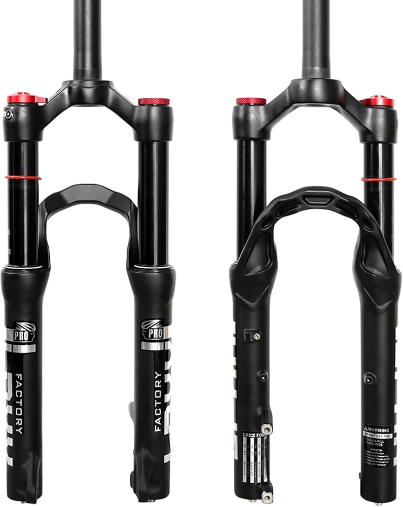 Amazon.com : ZTZ 20 inch Bike Air Suspension Fork, 120mm Travel