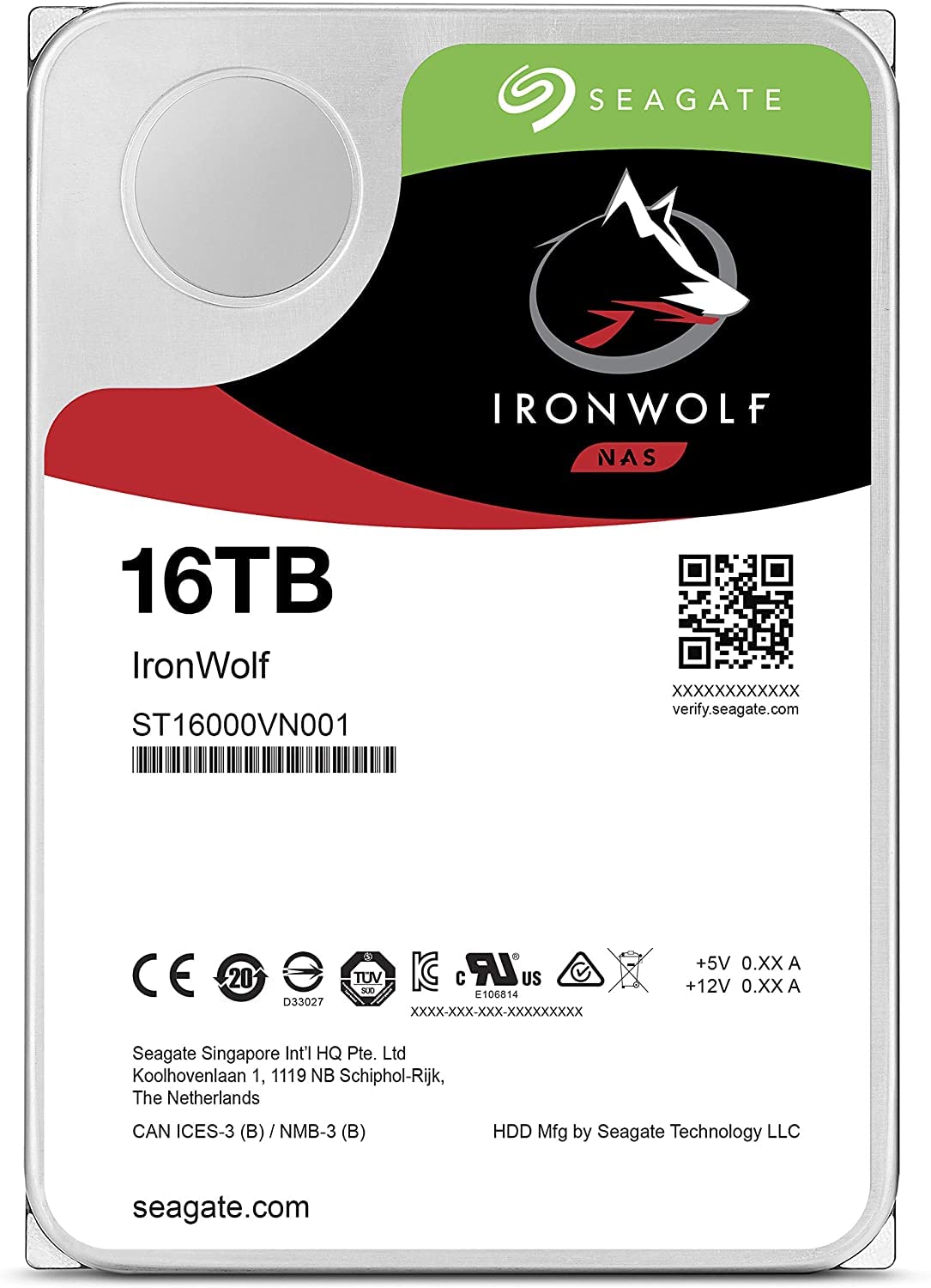 Amazon | Seagate IronWolf 16TB NAS 内蔵ハードドライブ HDD – CMR