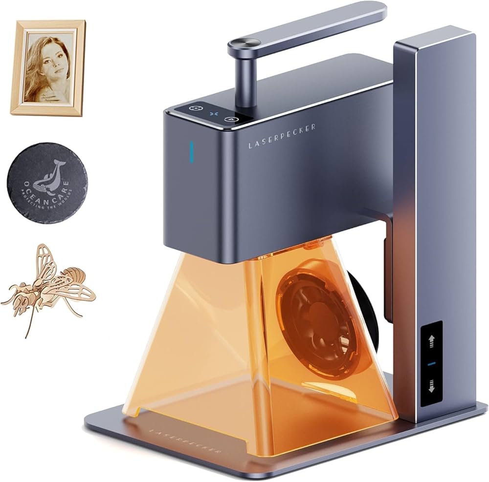 Amazon | LaserPecker2 レーザー彫刻機 家庭用 小型 携帯式レーザー