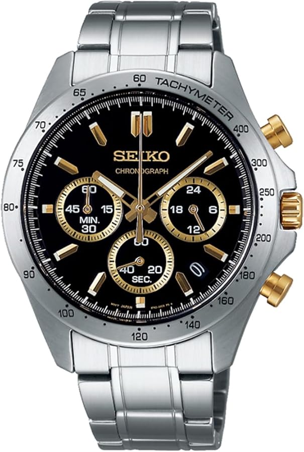 Amazon.co.jp: [セイコー] SEIKO 1/5秒クロノグラフ クオーツ