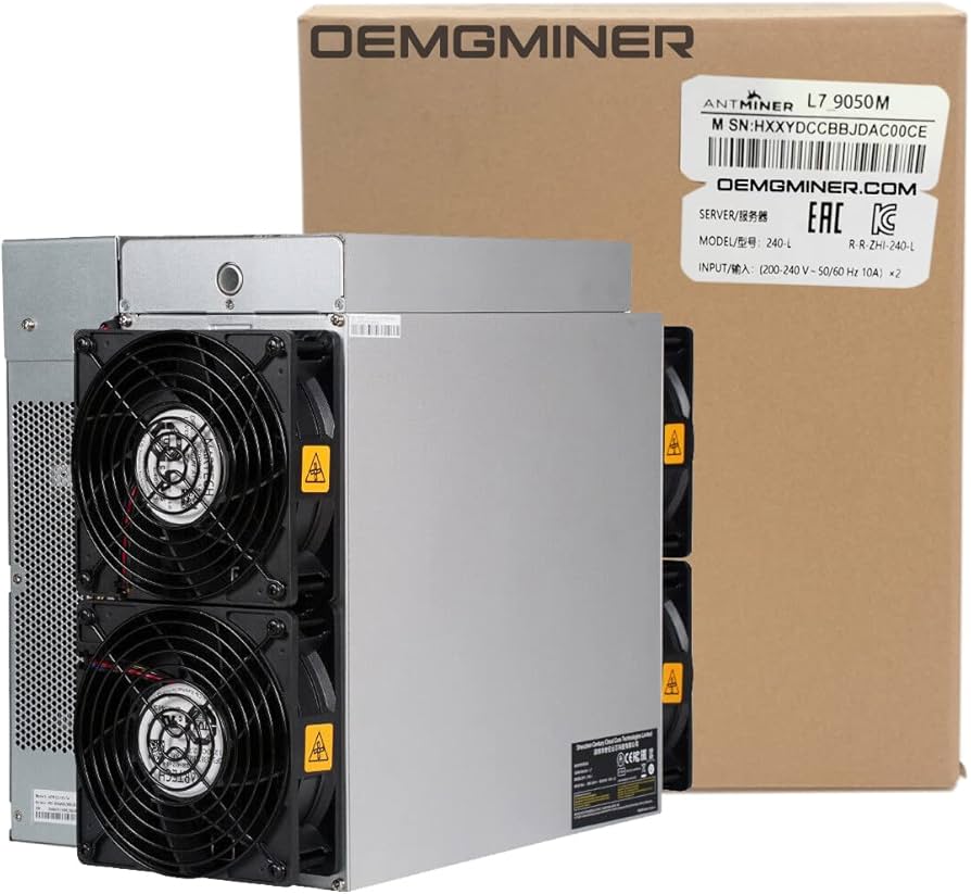 Amazon | OEMGMINER Bitmain Antminer L7 9050M Doge Coin & Litecoin