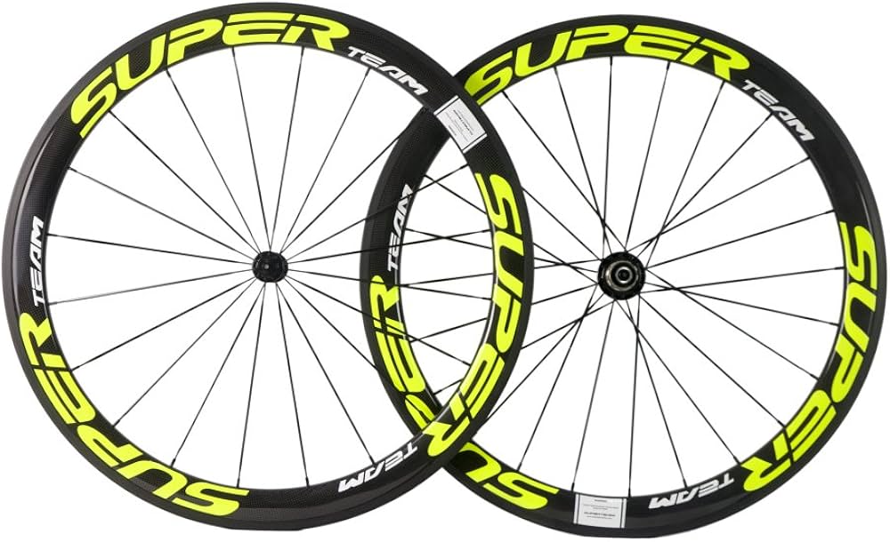 Amazon | SUPERTEAM 700C ロードバイク ホイールセット 50mm