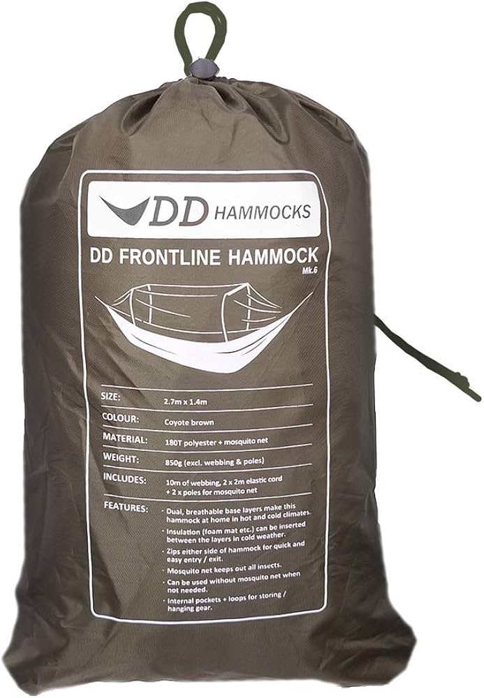 Amazon | DD Frontline Hammock (Coyote brown) フロントライン