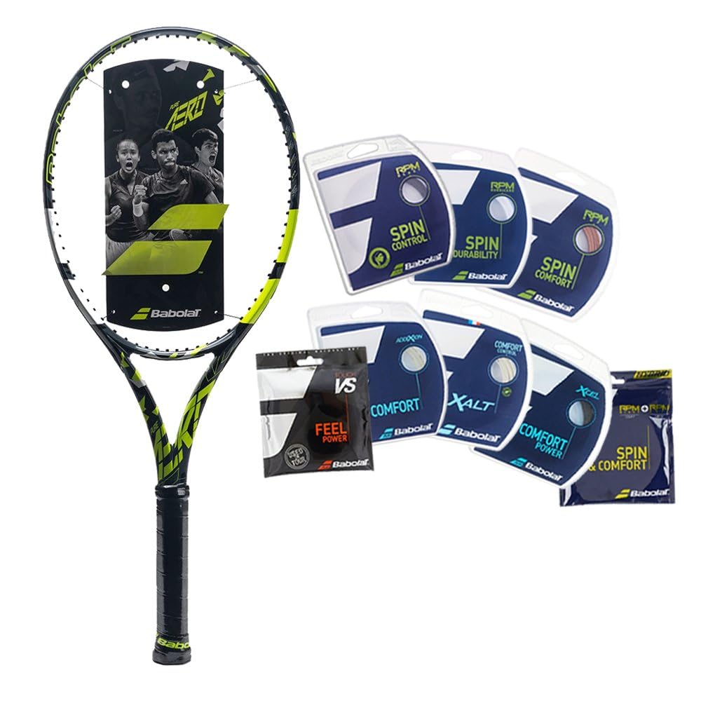 Amazon | Babolat Pure Aero 98 テニスラケット (ストリングと