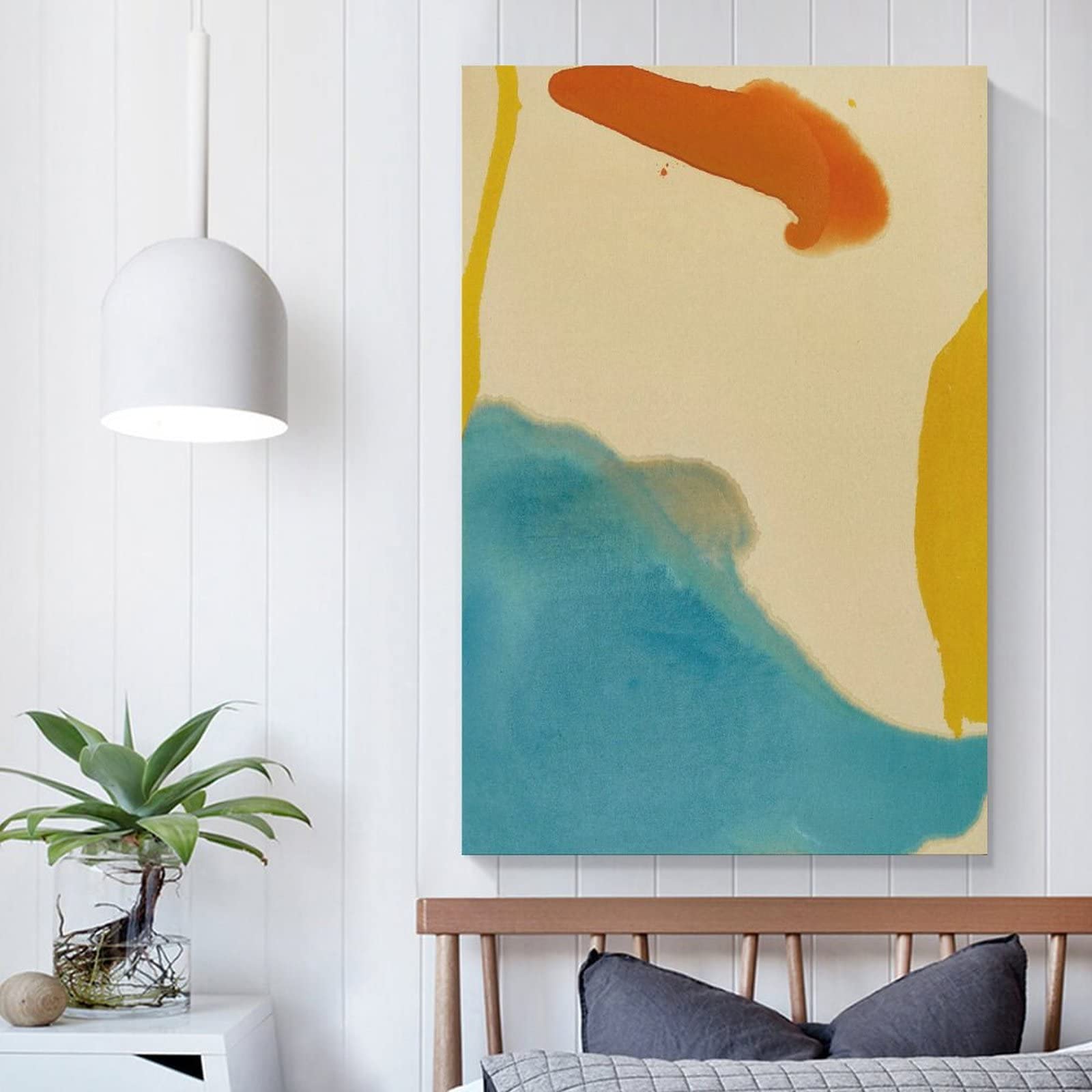 Amazon.co.jp: Helen Frankenthaler Painting Poster 無題-ヘレン