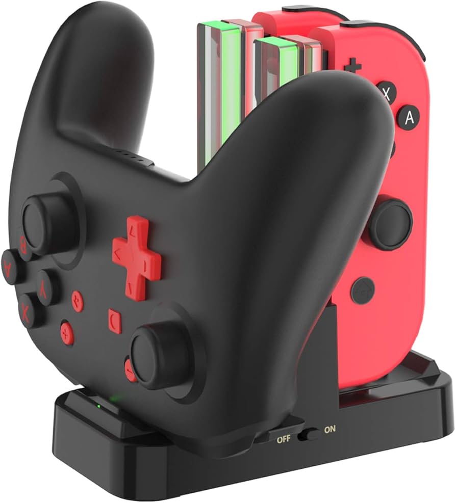 Amazon.co.jp: ジョイコン Joy-Con Pro コントローラー 充電 スタンド