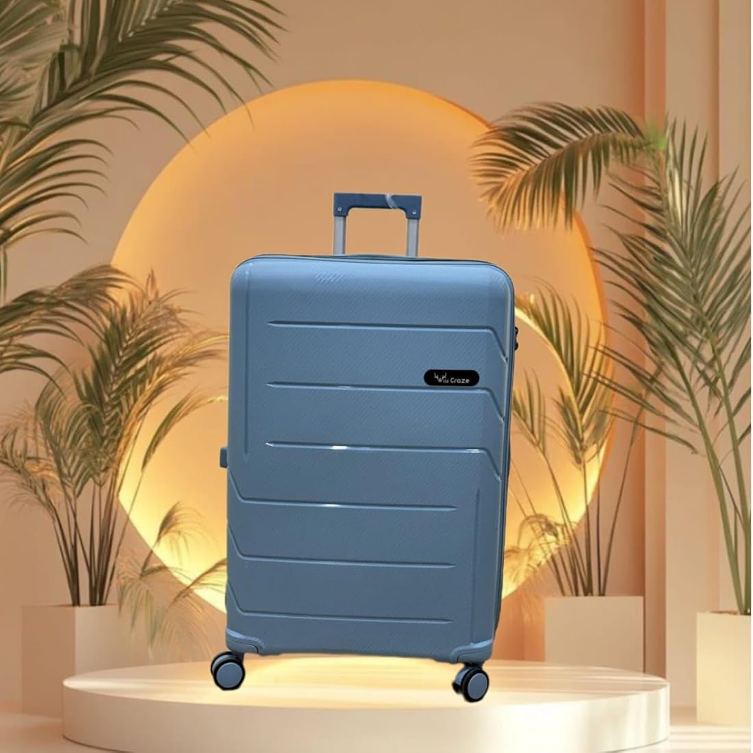 Buy Wild Craze Slate Blue Explorer Trolley - Tough and Light