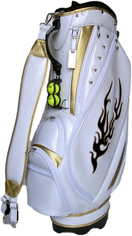 Amazon | 【スタンド式】オリジナルキャディバッグ FIREモデル