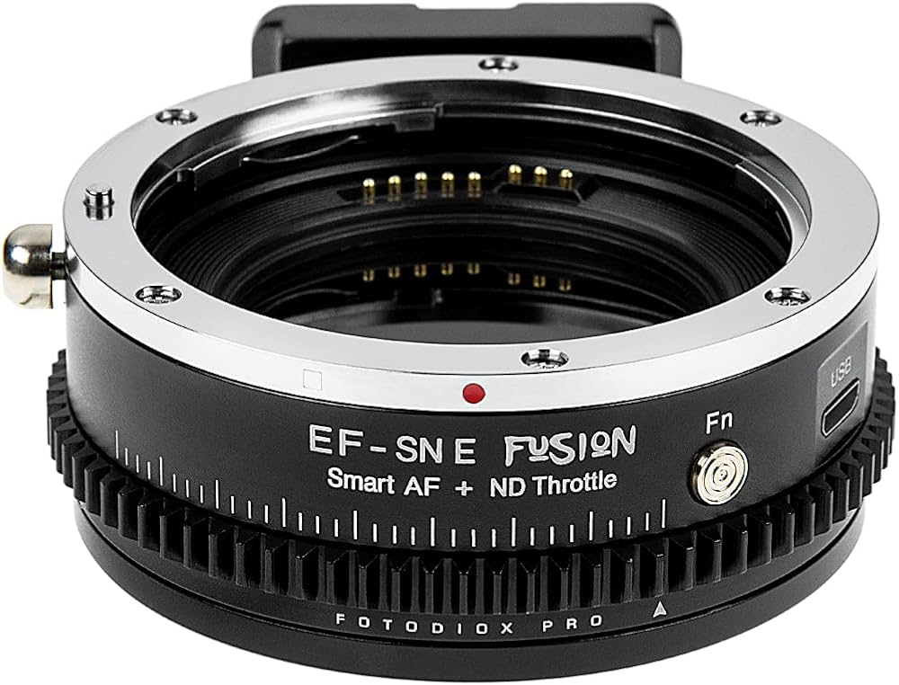 Amazon | Fotodiox 電子マウントアダプター EF-SNE-FSN-NDT II (EF