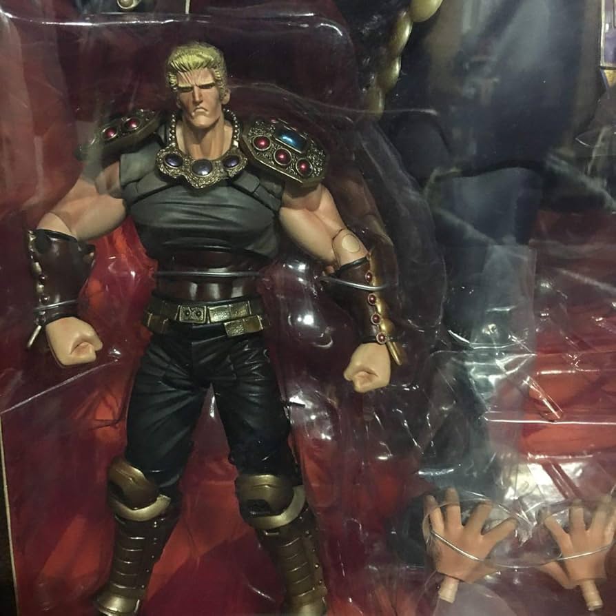 Amazon.co.jp: 未使用 海洋堂 北斗の拳 羅王&黒王号 世紀末覇者拳王と