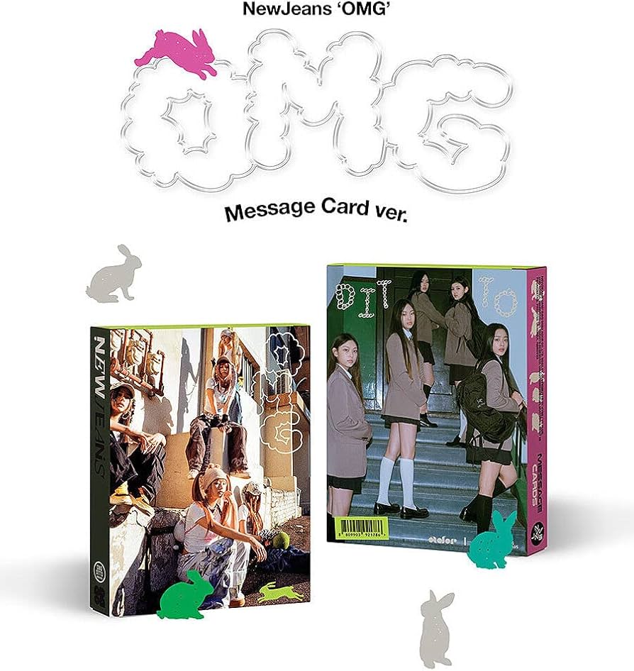 Amazon.com: NEWJEANS OMG 1st Winter Single Album ( MESSAGE CARD