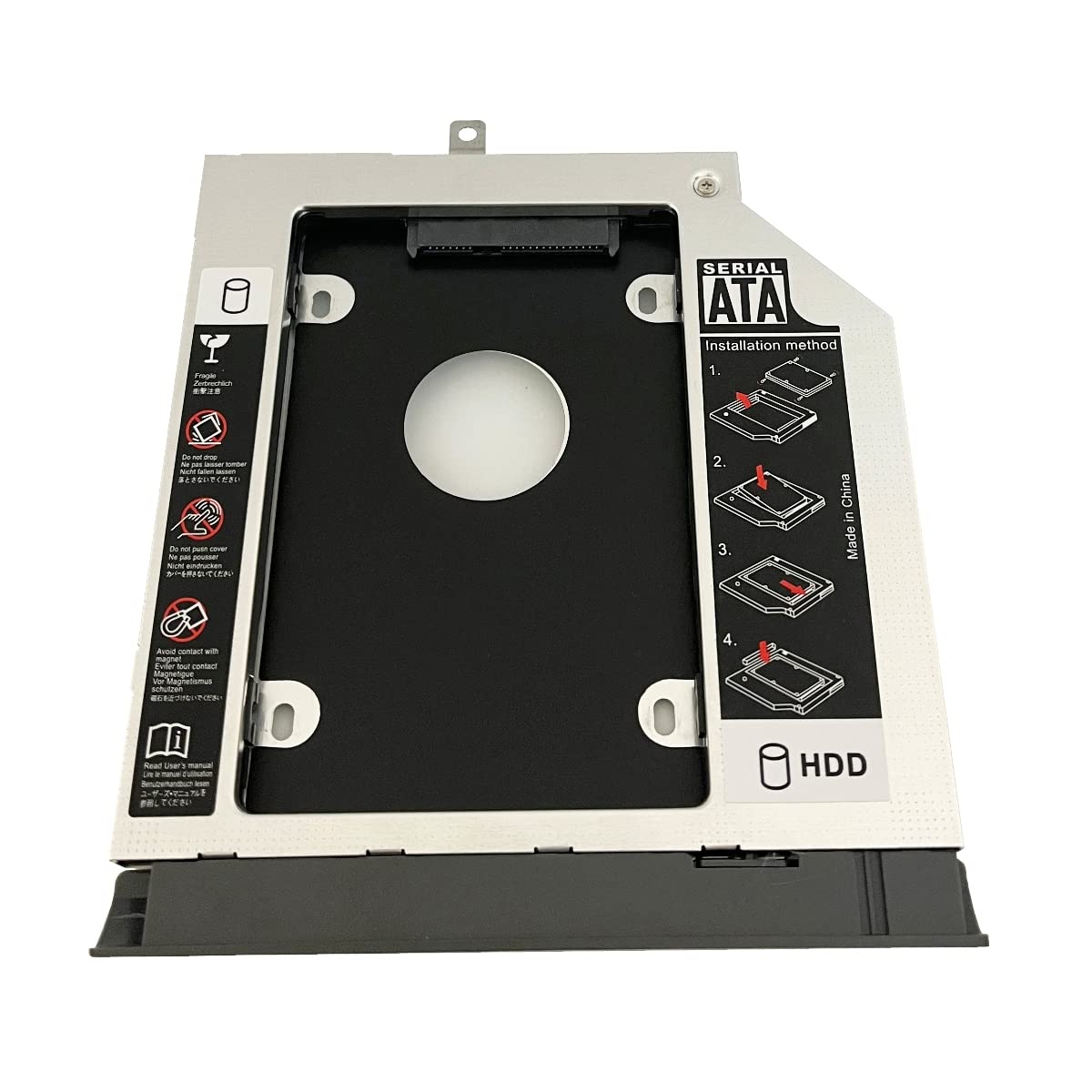 Amazon.com: DY-tech 2nd HDD SSD Hard Drive Enclosure Caddy Fit