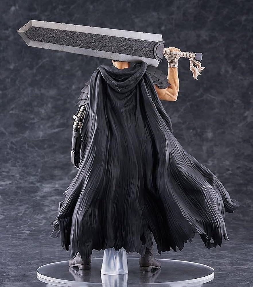 Amazon.com: Berserk: Guts (Black Swordsman) Pop Up Parade L Size