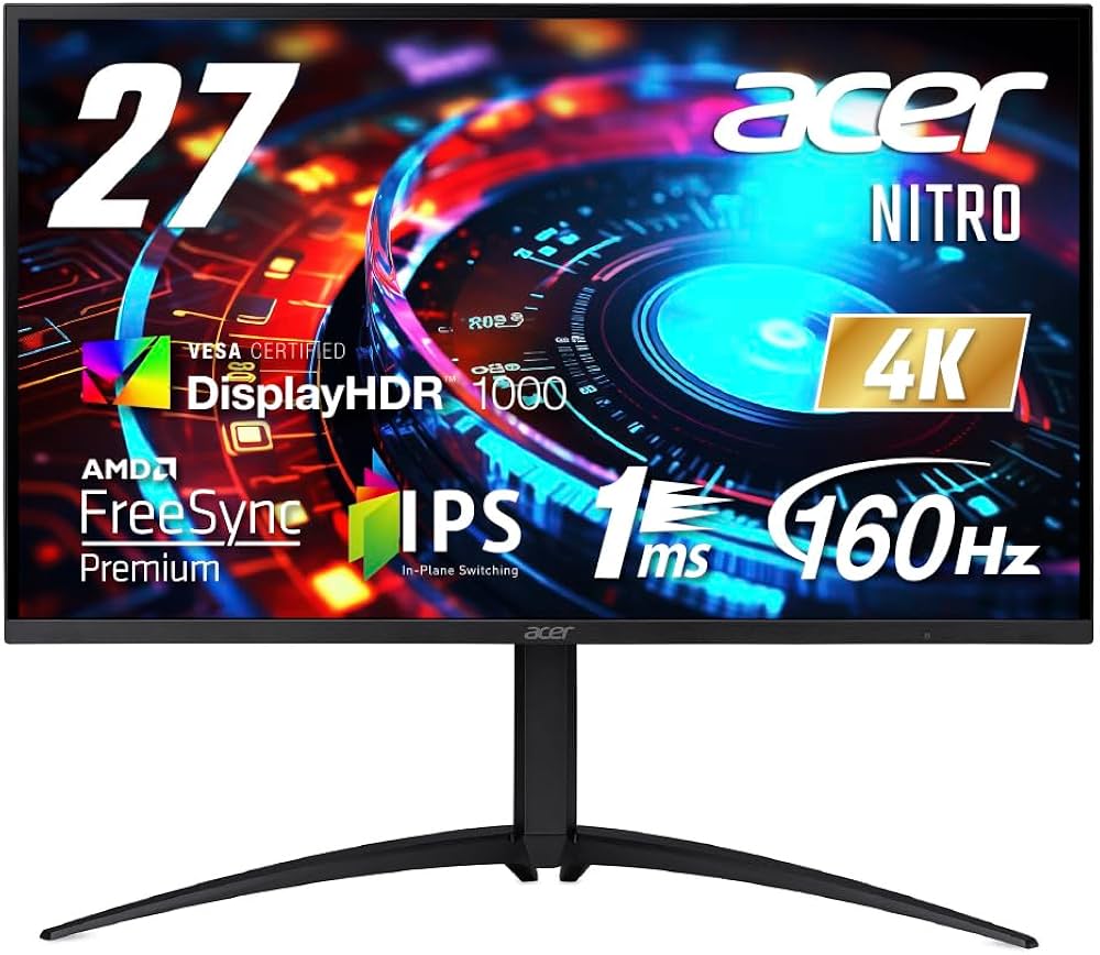 Amazon.co.jp: Acer ゲーミングモニター Nitro 27インチ 4K UHD IPS