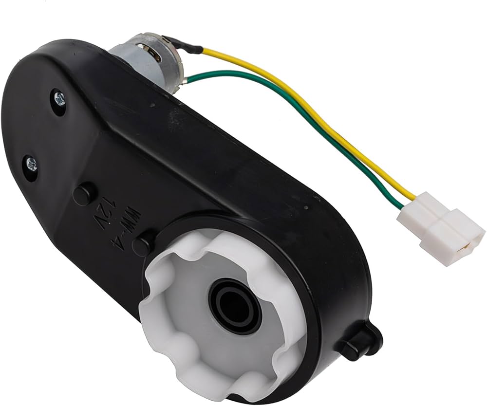 Amazon.com: 2Pcs 12 Volt RS390 16000RPM Gearbox with DC Motor for