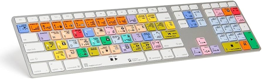 Amazon.com: Logickeyboard keyboard Compatible with Apple Logic Pro