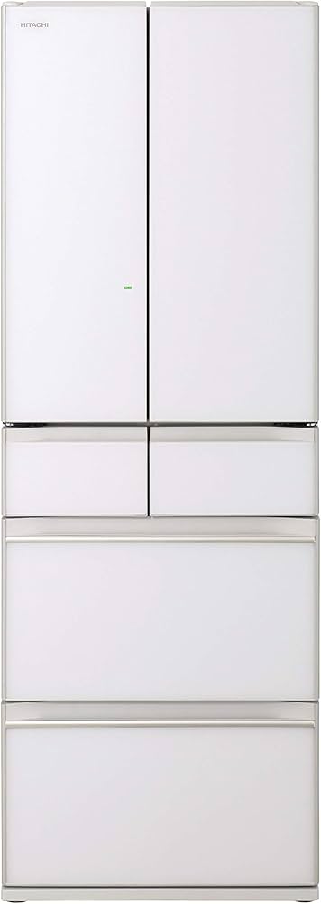 Amazon.co.jp: 日立 冷蔵庫 520L 6ドア 強化ガラスドア 観音開き 本体