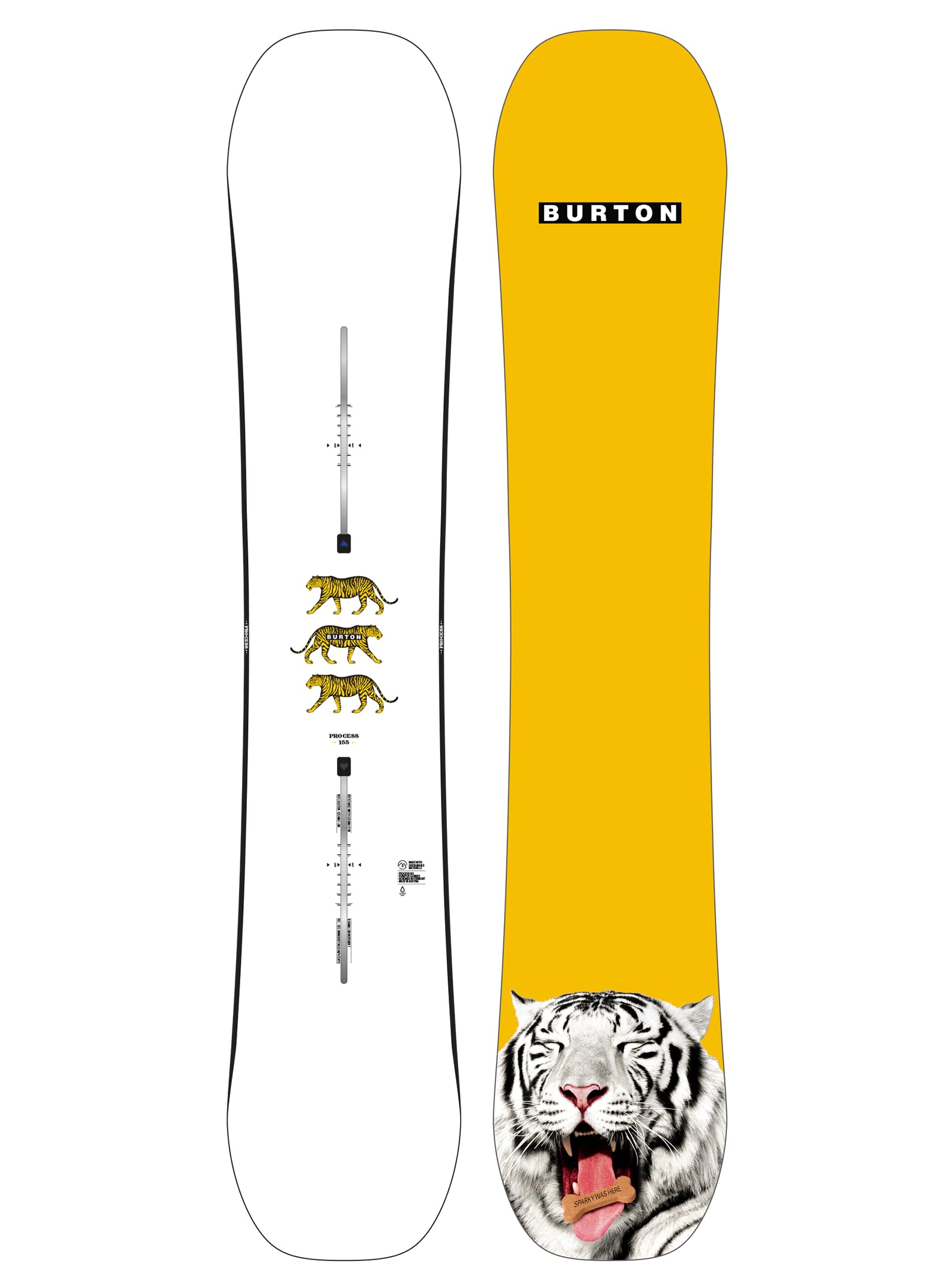 Amazon.com: Burton Men's Process Snowboard, 152cm : Sports & Outdoors