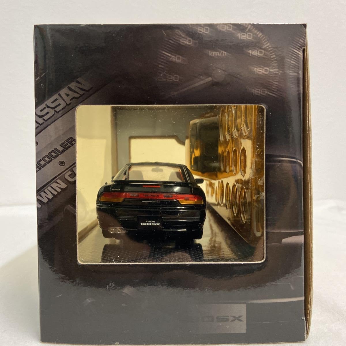 Amazon | アオシマ DISM 1/24 NISSAN 180SX RS13 Black 前期型 1990年