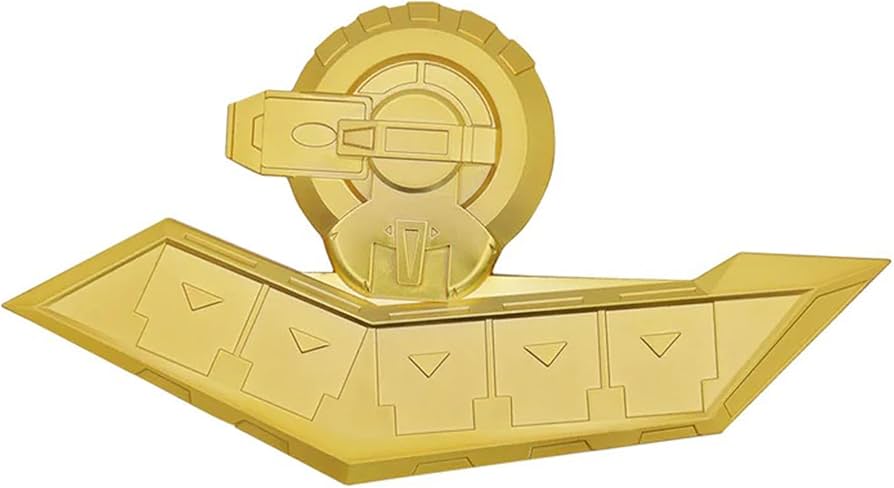 Amazon.co.jp: 遊戯王 24K 金メッキ デュエルディスク ミニレプリカ