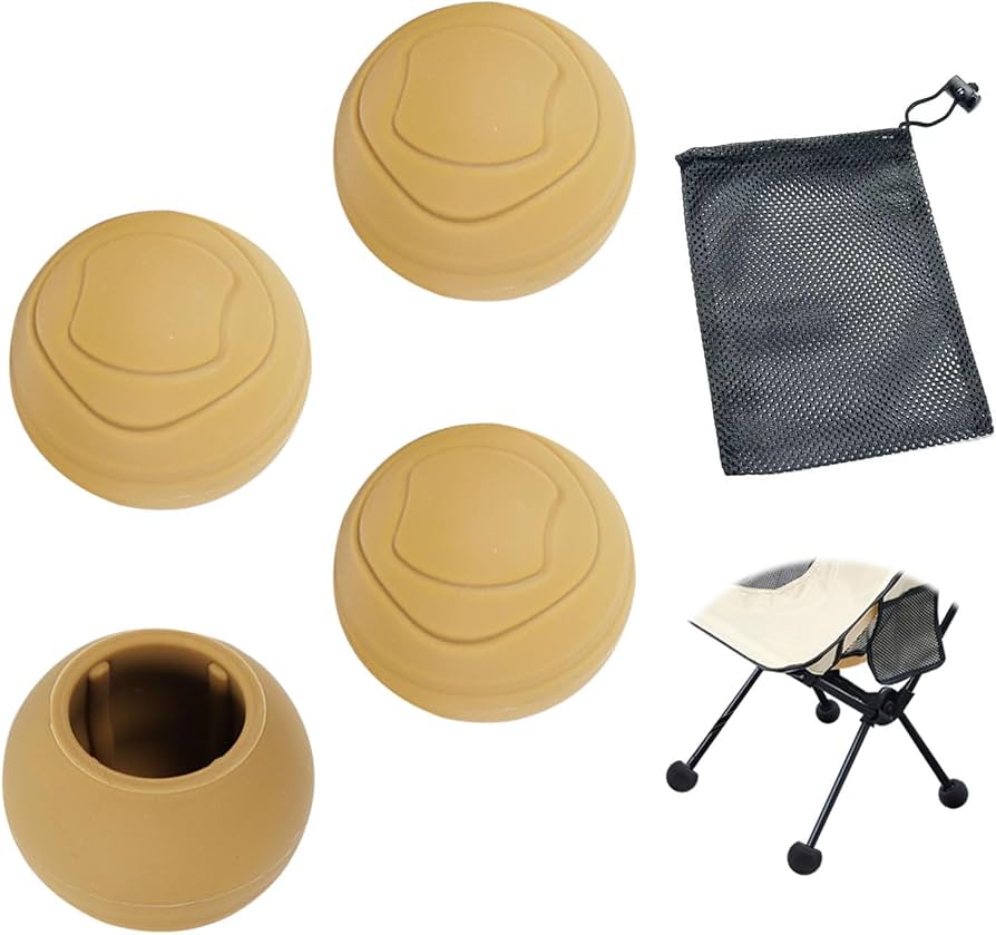 Amazon.co.jp: 【雲見】チェア脚カバー アウトドア 4個入り ヘリ