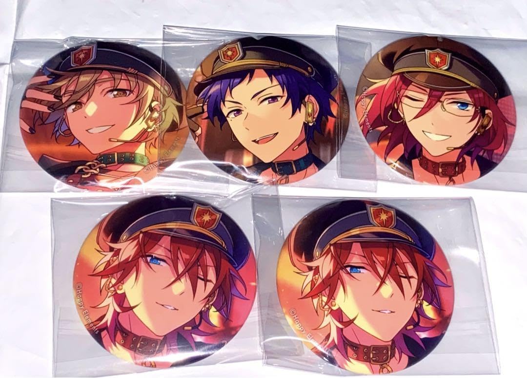 Amazon.co.jp: あんスタ SHUFFLE 缶バッジ 真白友也 伏見弓弦 七種茨