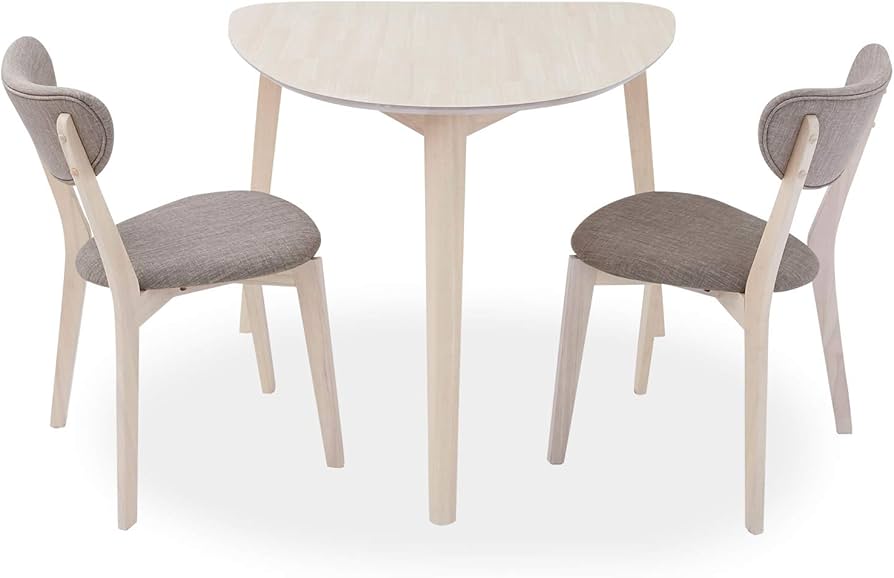 Amazon｜LOWYA ロウヤ ダイニングテーブルセット ダイニングセット 3点