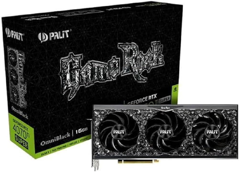 Amazon | Palit(パリット) GeForce RTX 4070 Ti SUPER GameRock
