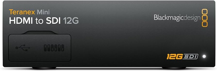 Amazon.com: Blackmagic Design Teranex Mini HDMI to SDI 12G | SD HD