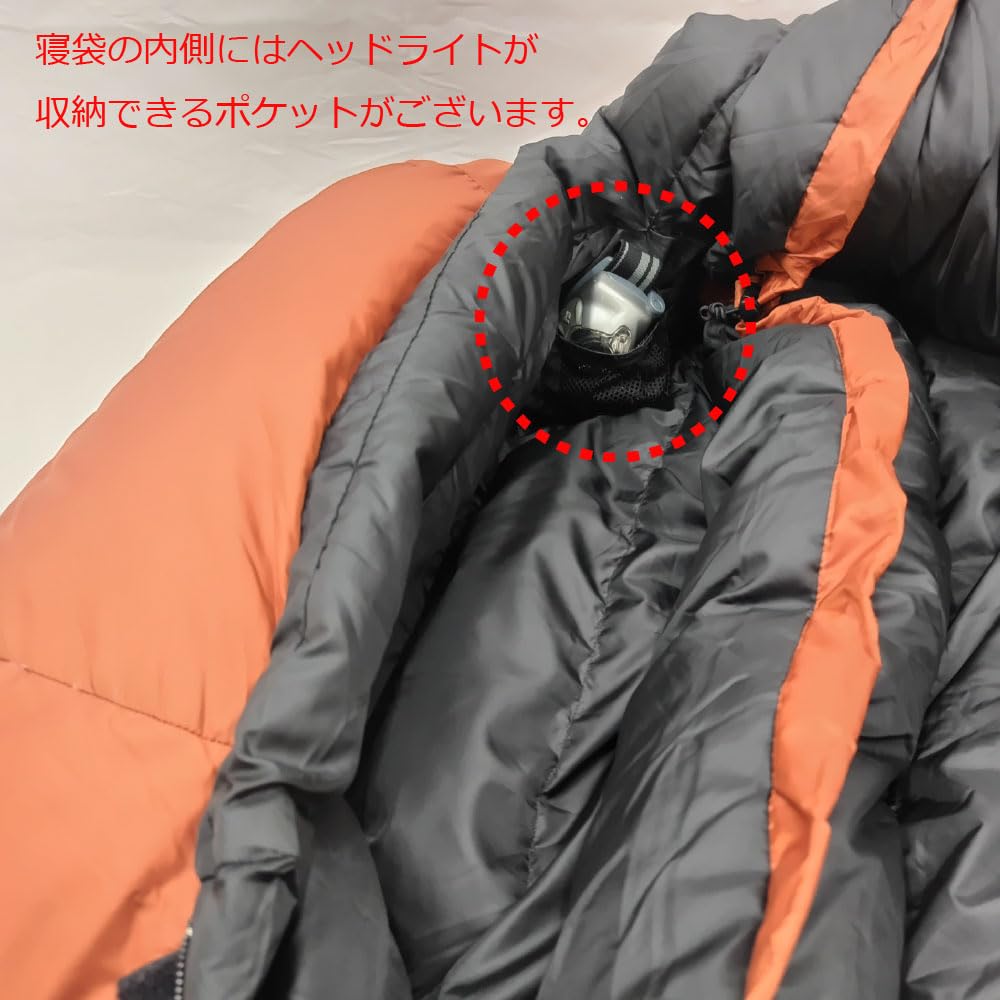 Amazon.co.jp: イスカ(ISUKA) 寝袋 デナリ 1100 ブリック [最低使用