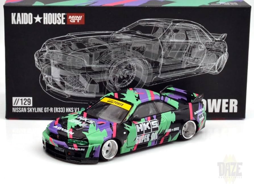 Amazon | KAIDO HOUSE - NISSAN SKYLINE GT-R (R33) HKS V1 街道はうす