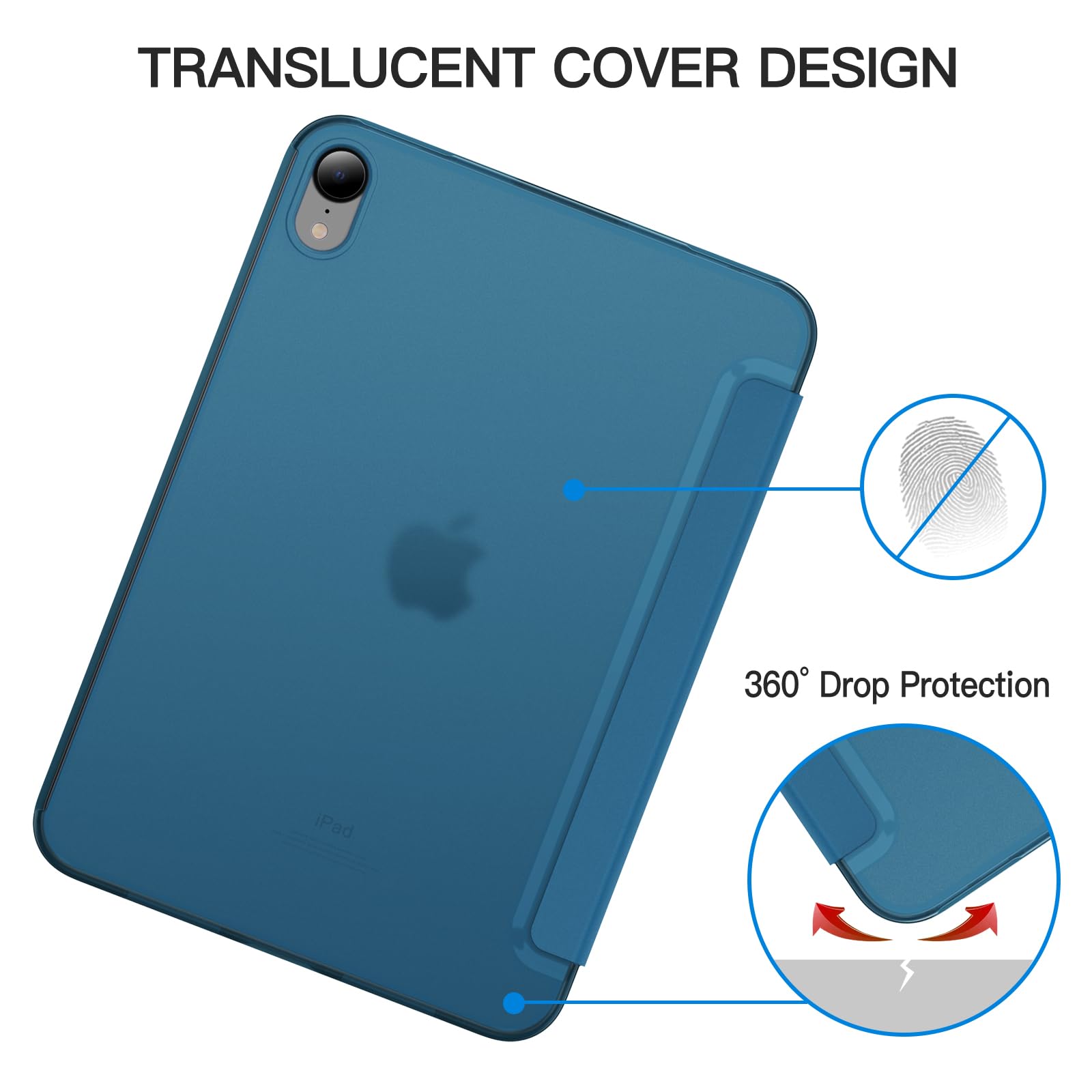 Amazon.com: JETech Case for iPad mini (A17 Pro, 2024 Model, 7th