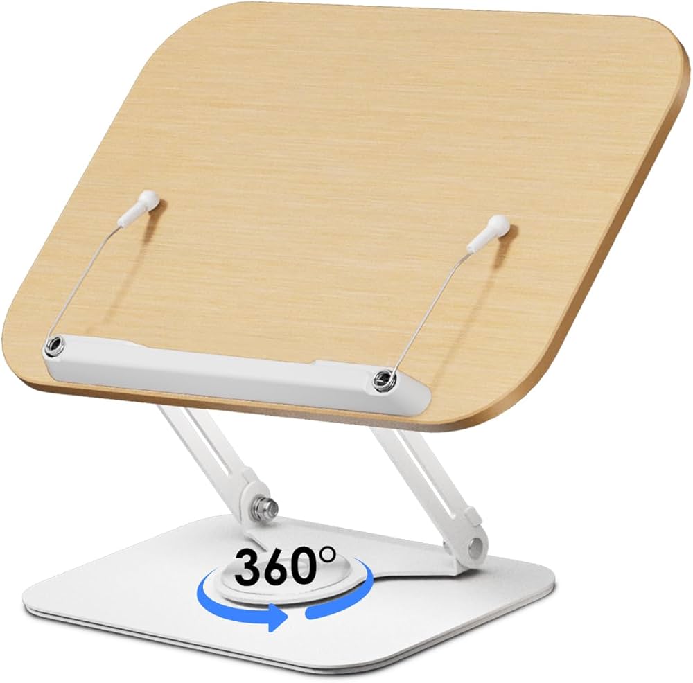 Amazon | viozon ブックスタンド 書見台 読書台 360度回転式台座 無