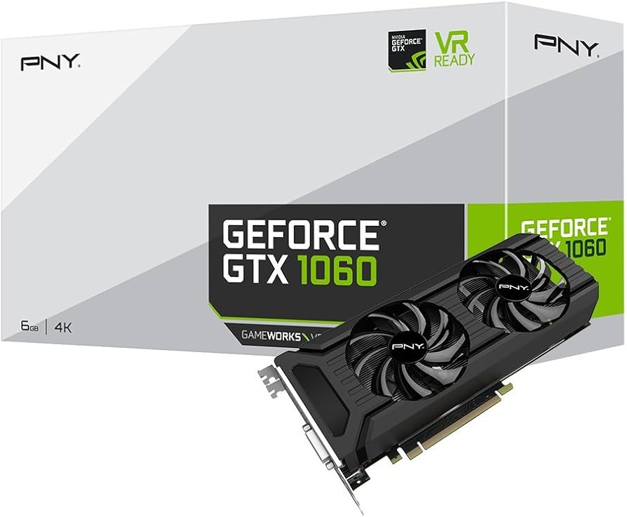 Amazon.com: PNY GeForce GTX 1060 6GB Graphics Card (VCGGTX10606PB