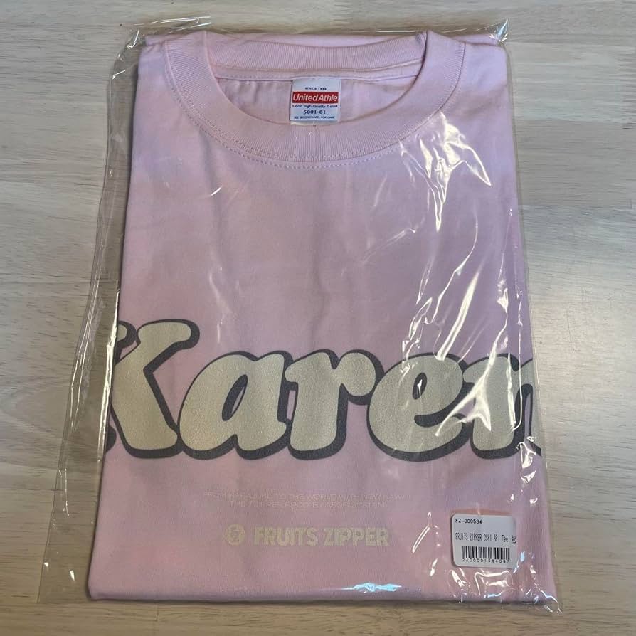 Amazon.co.jp: FRUITS ZIPPER 松本かれん 推しアピTシャツ : おもちゃ