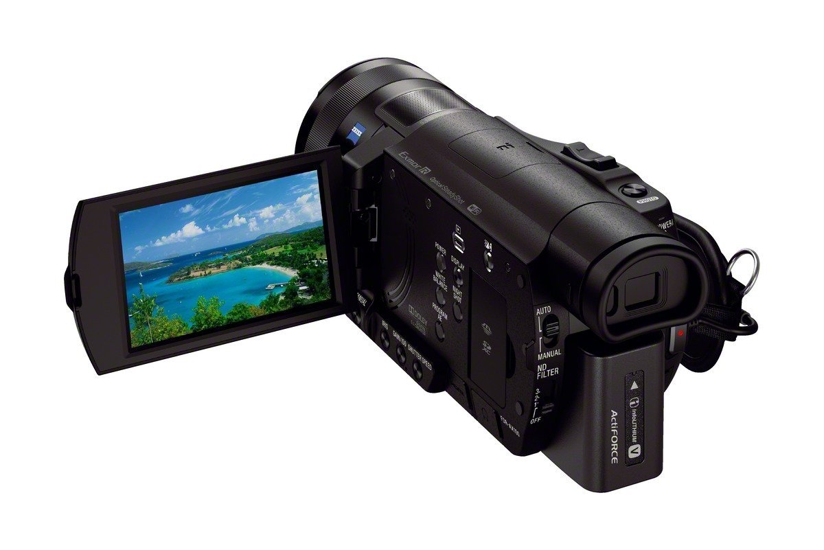 Amazon.com : Sony Handycam FDR-AX100/B 4K 14.2 MP Video Camera