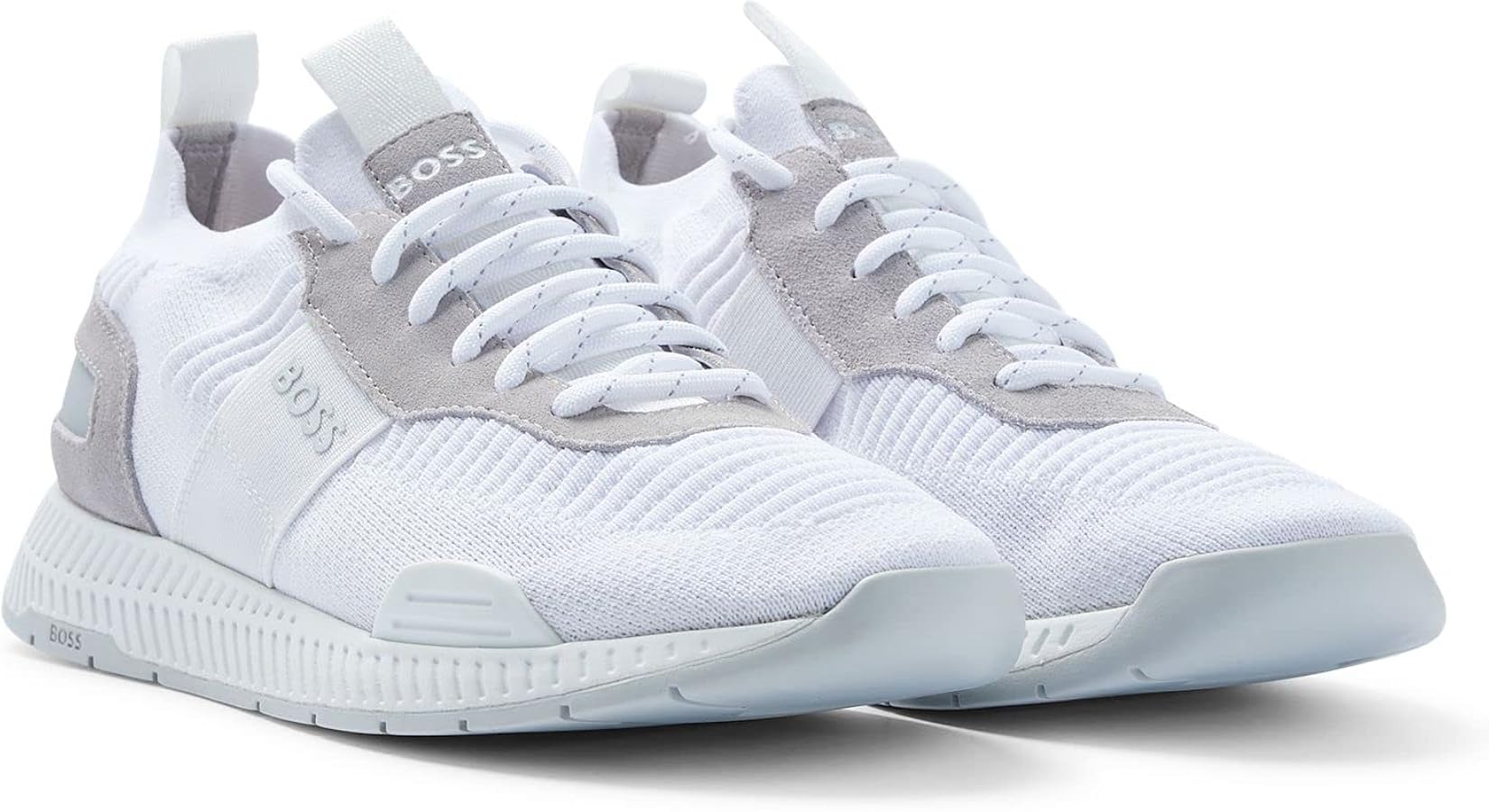 Amazon.co.jp: [BOSS] [ボス] REPREVE (R) アッパー ニット スニーカー