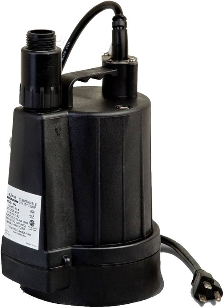 Zoeller 44-0007 LM44 0.25 HP Floor Sucker Automatic Dewatering