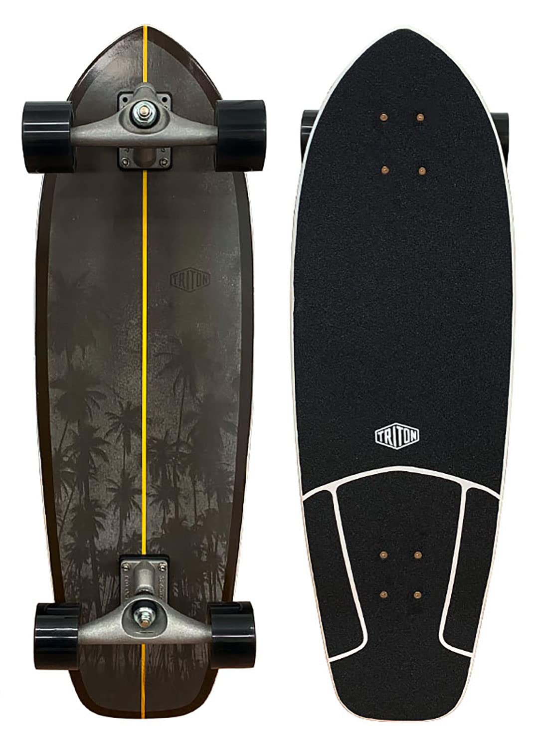 Amazon.co.jp: CARVER TRITON JP CX4-TRACK 32-Inch Surf Skate